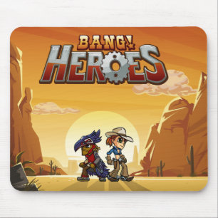 Alfombrilla De Ratón ¡Explosión! Héroes Mousepad