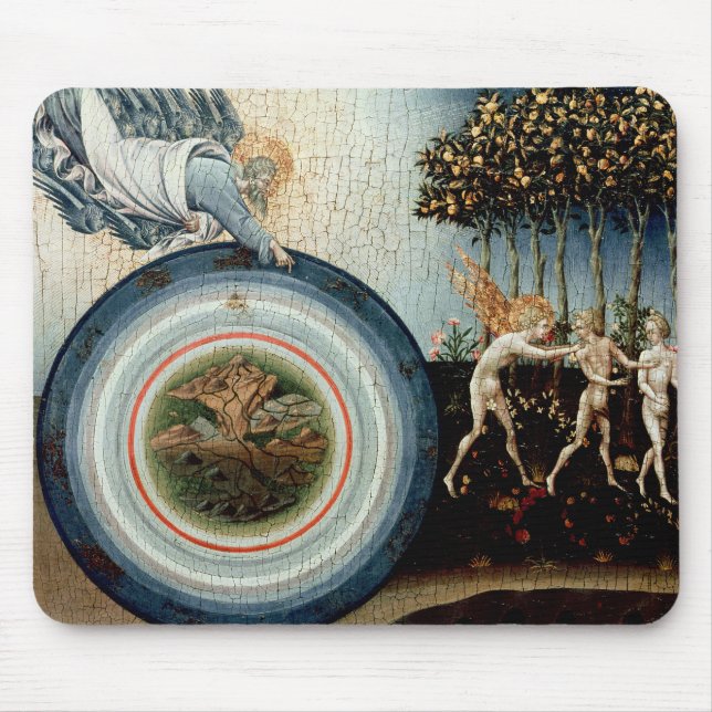 Alfombrilla De Ratón Expulsión del paraíso (Frente)