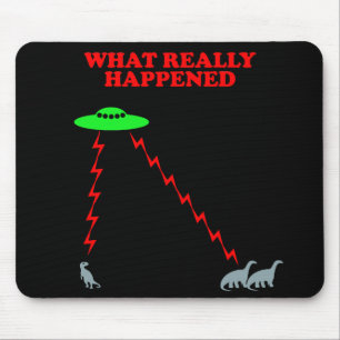 Alfombrilla De Ratón Extinción divertida del dinosaurio