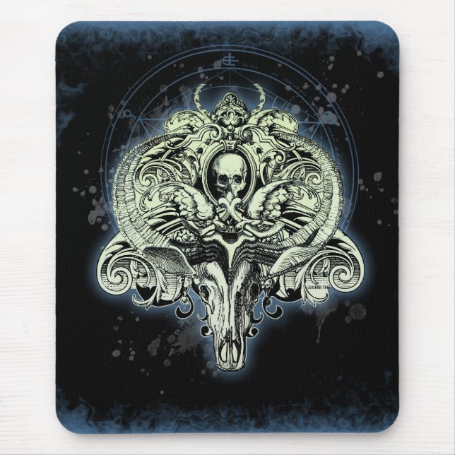 Alfombrilla De Ratón Extracción de Baphomet Mousepad (Frente)
