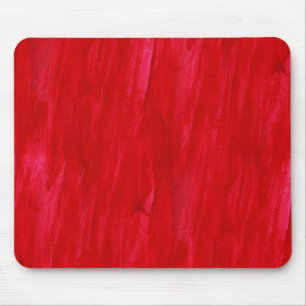 Alfombrilla De Ratón Extracto y acuarela inconsútiles rojos del fondo