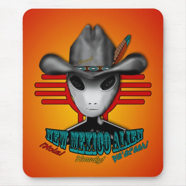 Alfombrilla De Ratón Extranjero de New México (Frente)