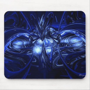 Alfombrilla De Ratón Extranjero en azul