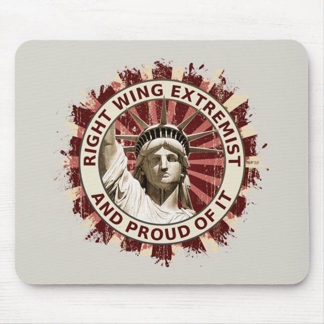 Alfombrilla De Ratón Extremista de derecha (Frente)