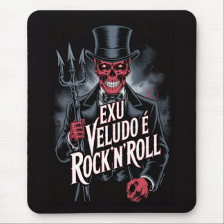 Alfombrilla De Ratón Exu Veludo é Rock'N'Roll #1