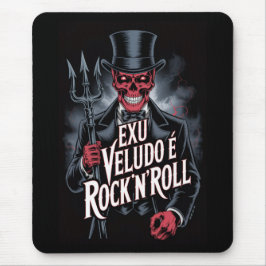 Alfombrilla De Ratón Exu Veludo é Rock'N'Roll #1