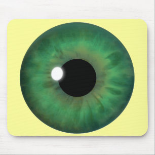 Alfombrilla De Ratón Eye Iris Verde Personalizado Guay Mousepad Mousema