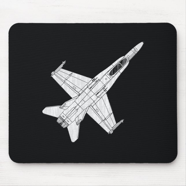 Alfombrilla De Ratón F18 Mousepad (Frente)