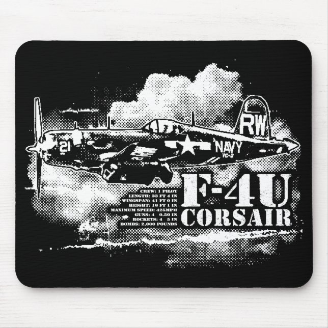 ALFOMBRILLA DE RATÓN F4U CORSAIR (Frente)