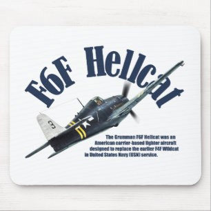 Alfombrilla De Ratón F6F Hellcat  ヘルキャット
