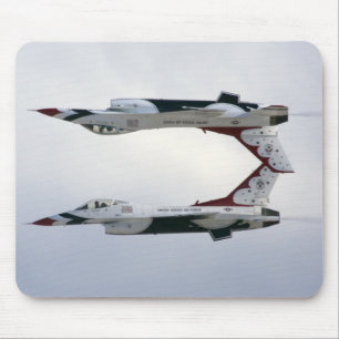 Alfombrilla De Ratón F-16 Manejo de Thunderbirds - Invertido