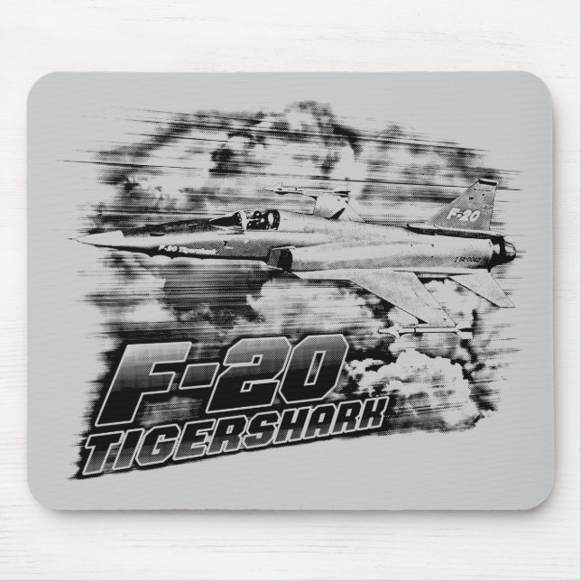 Alfombrilla De Ratón F-20 Tigershark (Frente)