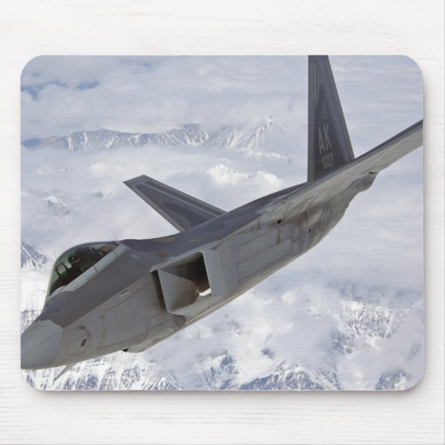Alfombrilla De Ratón F-22 Raptor-Elmendorf Base Aérea (Frente)