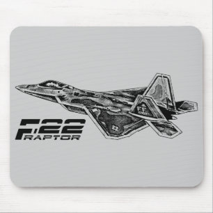 Alfombrilla De Ratón F-22 RAPTOR Mousepad