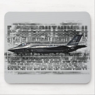 Alfombrilla De Ratón F-35 Lightning II Mousepad