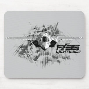 Alfombrilla De Ratón F-35 relámpago II Mousepad