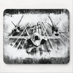 Alfombrilla De Ratón F-35 relámpago II Mousepad
