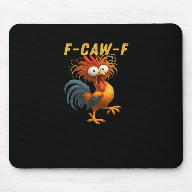 Alfombrilla De Ratón F-Caw-F-Chicken Essential Retro Classic (Frente)