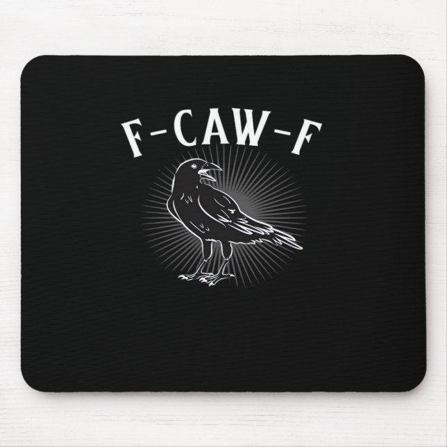 Alfombrilla De Ratón F-Caw-F Funny Casual (Frente)