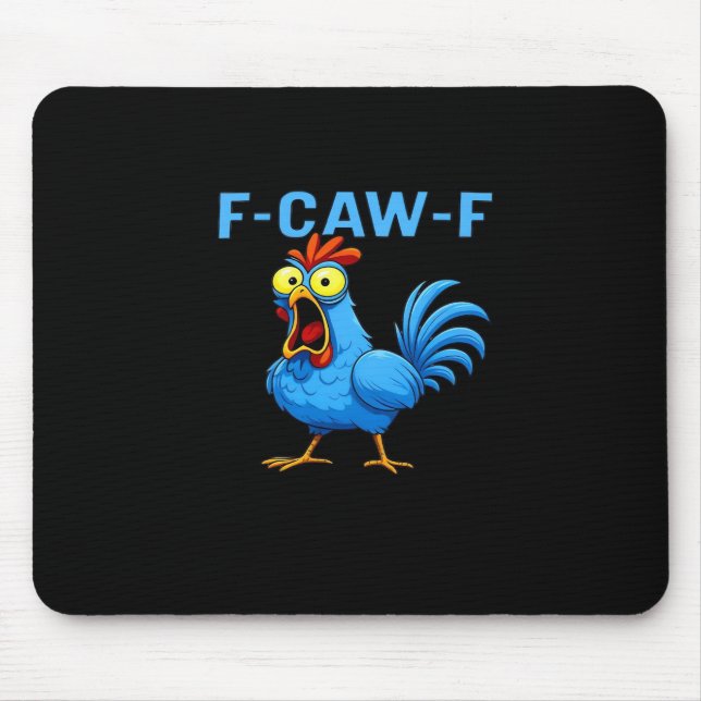 Alfombrilla De Ratón F-Caw-F Graphic Gear Creative Design (Frente)