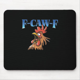 Alfombrilla De Ratón F-Caw-F Pollo Clásico Cool Único