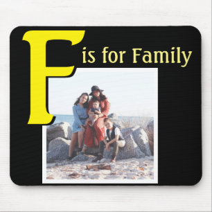Alfombrilla De Ratón F para la familia