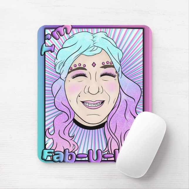 Alfombrilla De Ratón Fab-U-Las Mousepad de Zer0 (Con ratón)