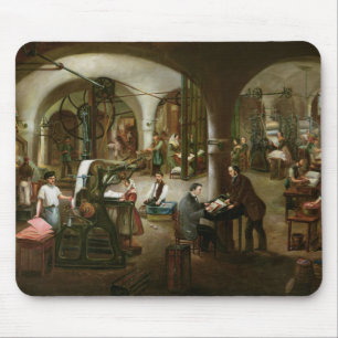 Alfombrilla De Ratón Fábrica en el d'Aubagne de la ruda, 1861