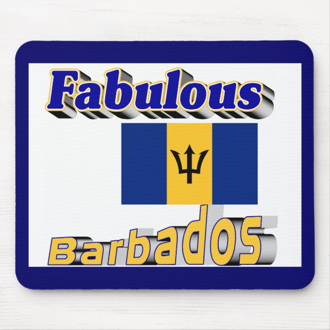 Alfombrilla De Ratón fabuloso barbado (Frente)
