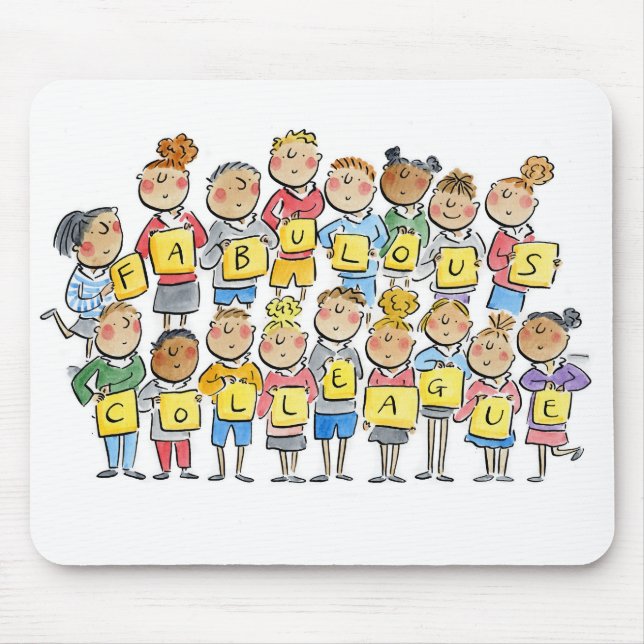 Alfombrilla De Ratón Fabuloso Colleague (Frente)