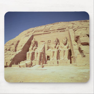 Alfombrilla De Ratón Fachada del templo de Ramesses II
