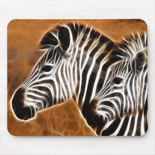 Alfombrilla De Ratón Factal Zebra Mousepad (Frente)
