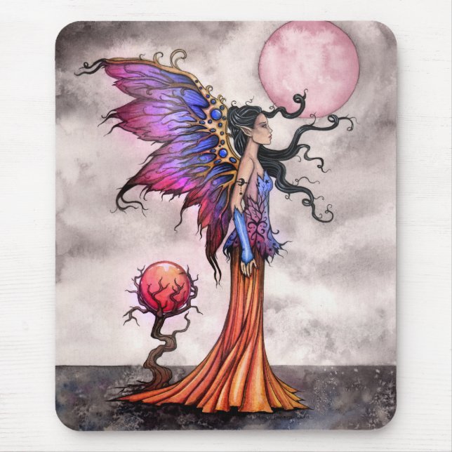 Alfombrilla De Ratón Fae Abigail Fairy Mousepad Mouse Mat (Frente)