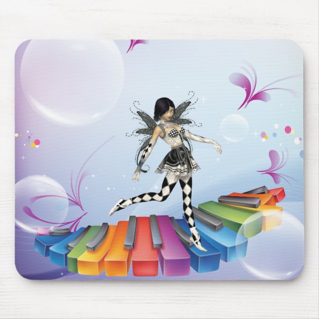 Alfombrilla De Ratón Faerie Musical Keyboard (Frente)