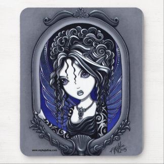 Alfombrilla De Ratón Faery elegante oscuro del tatuaje de Athena