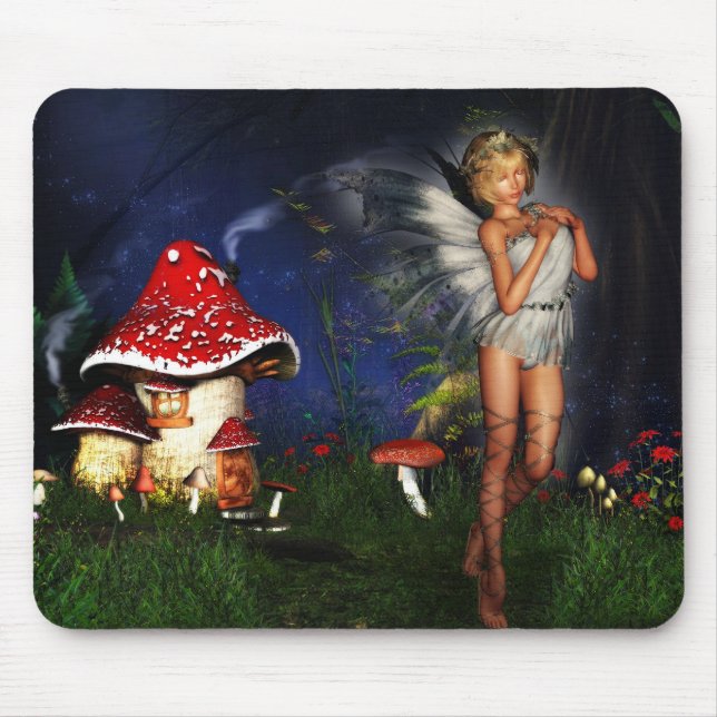 Alfombrilla De Ratón Faery uno Mousepad (Frente)