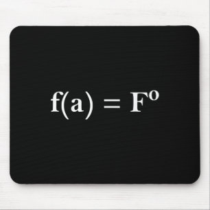 Alfombrilla De Ratón Fafo Math Equation Funny Novedad Math Teacher Nerd