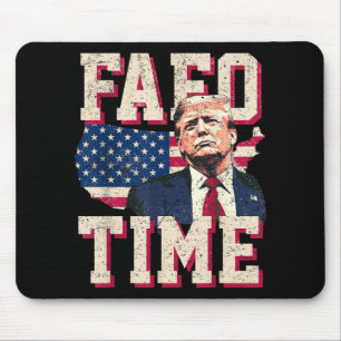 Alfombrilla De Ratón Fafo Trump Bandera graciosa