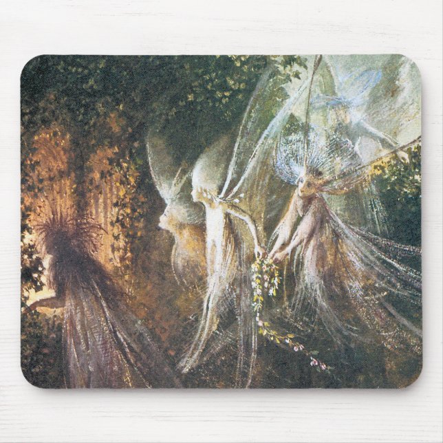 Alfombrilla De Ratón Fairies - de John Anster Fitzgerald (Frente)