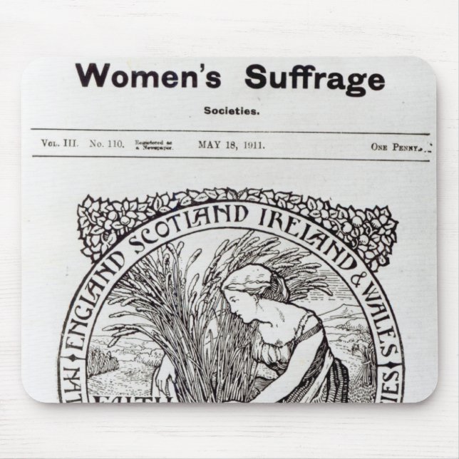 Alfombrilla De Ratón Faith, Perseverance, Patience, 1911 (Frente)