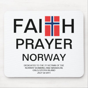 ALFOMBRILLA DE RATÓN FAITH PRAYER NORWAY