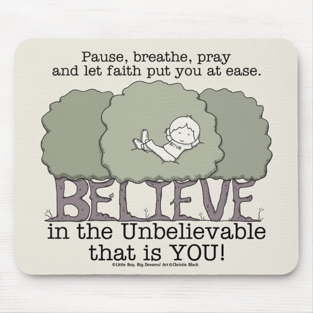 Alfombrilla De Ratón Faith te puso fácil (Frente)