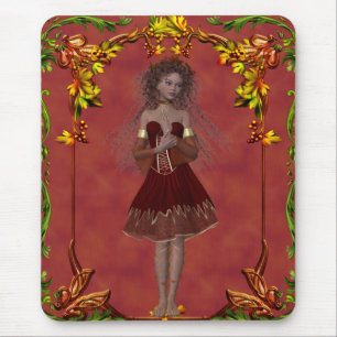 Alfombrilla De Ratón Fall Fairy Design 2 - Fantasy Mousepad