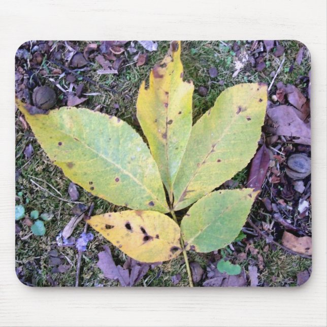 Alfombrilla De Ratón Fall Leaves Mousepad (Frente)