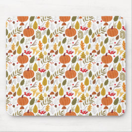 Alfombrilla De Ratón Fall Pumpkin Pattern Mouse Pad