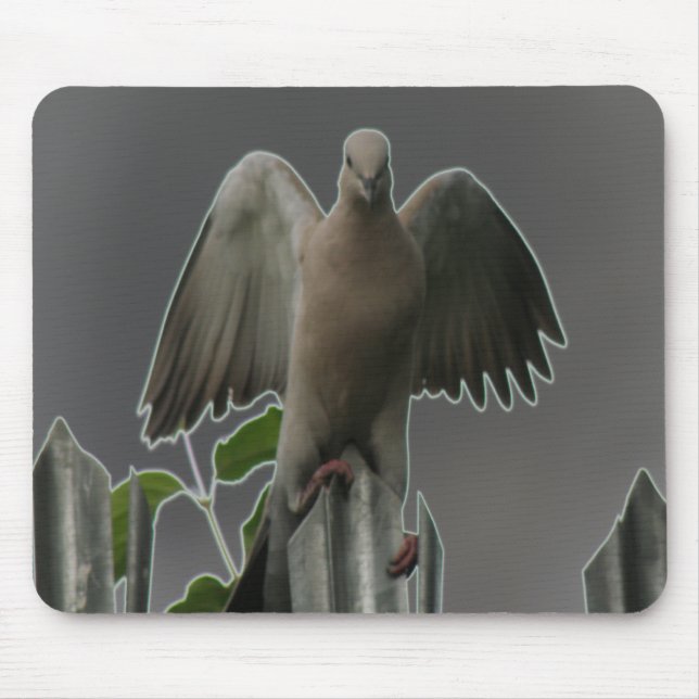 Alfombrilla De Ratón Fallen Angel Dove Mousepad (Frente)