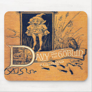 Alfombrilla De Ratón Falln Davy y el libro Goblin