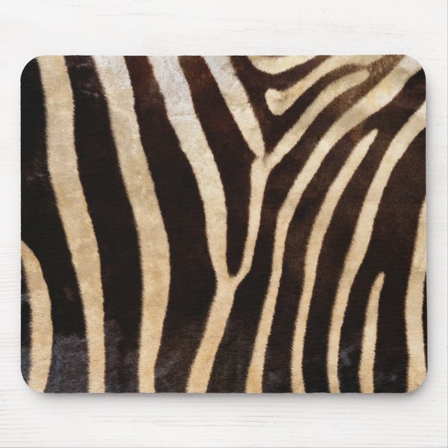 Alfombrilla De Ratón falso estampado de zebra (Frente)