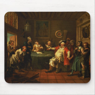 Alfombrilla De Ratón Falstaff que examina a sus reclutas del Enrique IV