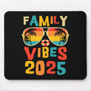 Alfombrilla De Ratón Familia 2025 Vibes Familia Reunión Vacacional